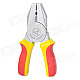 Creative Plier Style Plastic + Zinc Alloy Butane Lighter - Red + Yellow + Silver