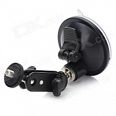 LSON JJP65T-C Car Suction Mount for GPS / DVR / Camera - Black