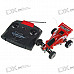 Remote Controlled Rechargeable Racing Kart R/C Car with Desktop Stand (40MHz)