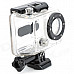 Side Opening Protective Case for GoPro / GoPro HD Hero2 - Black + Transparent