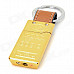 609 Gold Bar Style Butane Lighter w/ Keychain - Golden