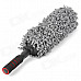 Stainless Steel Handle Retractable Fine Fiber Car / Home Washing Brush - Grey + Black