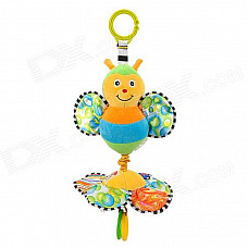 Cute Honey Bee Style Polyester Fiber Baby Bed Hanging Music Toy