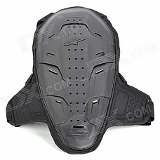 YW009 Racing Motorcycle Body Armor Back Care Protector - Black (Free Size)