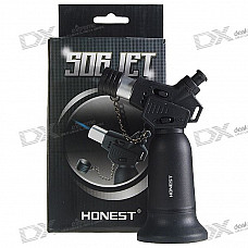 Honest Adjustable Flame Butane Jet Torch Lighter