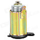 20646 Waterproof DIY Car Cigarette Lighter Power Plug Adapter - Copper + Silver