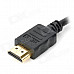 1080P HDMI Male to VGA Female Adapter Cable w/ Mini HDMI Male to HDMI Female Adapter - Black