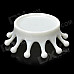 Creative Milk Crown Style Plastic Ashtray Hook - White