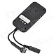 H020 Multi-Function 850 / 900 / 1800 / 1900NGz GMS / GPS Vehicle Tracker w/ Microphone - Black