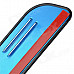GD012 Aluminum Car Rear View Mirror Rain Shelter w/ 3m Double-Sided Sticker - Blue (2 PCS)
