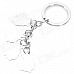 Stainless Steel Chinese Zodiac Keychain (Rooster)