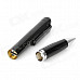 N16 Pen Style Stereo Digital Voice Recorder w/ Earphones + Black Ink - Black + Silver