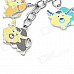 Stainless Steel Chinese Zodiac Keychain (Ox)