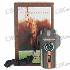 Honest Flame Butane Jet Torch Lighter with Compass and Pouch