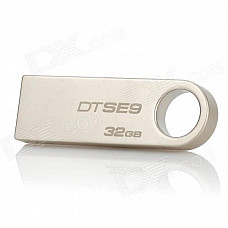 kingston SE9-32G USB 2.0 Flash Drive - Silver (32GB)