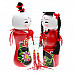 Traditional Ceramic Fortune Blessing Dolls (2-Piece Set)