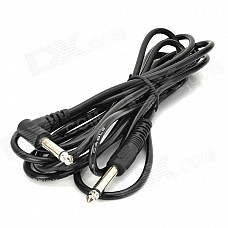 GC1 Electric Guitar / Bass Instrument Cable - Black (3M-Length)