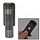 USB Rechargeable Windproof Electronic Cigarette Lighter w/ Shaver - Deep Grey + Black