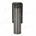 USB Rechargeable Windproof Electronic Cigarette Lighter w/ Shaver - Deep Grey + Black