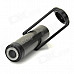 USB Rechargeable Windproof Electronic Cigarette Lighter w/ Shaver - Deep Grey + Black