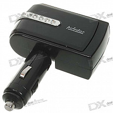 2-Socket Tiltable Car Cigarette Power Splitter (DC 12V)