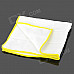 GD772 Wood Fiber Car Washing Towel - White + Yellow