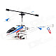 LS-211 Rechargeable IR Remote 3.5-CH Mini R/C Helicopter w/ Gyro - White (6 x AA)