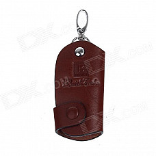 Beidi Erke Genuine Leather Car Key Cover Case - Brown (Small)