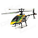 WLtoys V912 Rechargeable 2.4GHz Single Blade 4-CH R/C Helicopter w/ 2.7" LCD Remote Control - Black