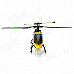 WLtoys V912 Rechargeable 2.4GHz Single Blade 4-CH R/C Helicopter w/ 2.7" LCD Remote Control - Black