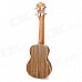 Adeline Handheld 21" 4-String Ukulele Guitar w/ Bag - Brown + Wood Color