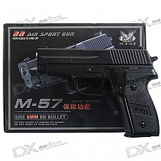 M-571 Aluminum Alloy Airsoft Pistol BB Gun Toy