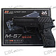 M-571 Aluminum Alloy Airsoft Pistol BB Gun Toy