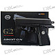 G.2 Mini 6mm Caliber Aluminum Alloy Airsoft Pistol BB Gun Toy