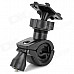 Universal Motorcycle Bicycle Holder Base for Cell Phone / Interphone / GPS - Black
