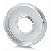 Universal Carbon Fiber Car Keyhole Decoration Ring for Volkswagen Series - Silver + Black