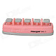 Flanger FA-11 Professional Finger Exerciser Tension Strength Trainer - Pink + Grey