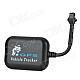 LSON TX-5 Portable GSM / GPRS / SMS Motorcycle Vehicle Tracker - Black