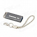 KINGMAX UI-06 Mini Aluminum Alloy USB3.0 Flash Drive - Deep Grey + Silver (16GB)