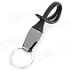 SHU Japan Korean Style 45# Alloy Waist Hang Car Keychain w/ Ring - Black