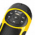 SEE ME HERE RV77 Multifunction 2-in-1 Portable Outdoor Riding Amplifier Lighter - Black + Yellow