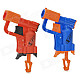 Beiduoli BL12103 Plastic Gun + Sponge Bullet + Target Board for Kids - Blue + Red