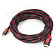 V1.4 HDMI Male to Mini HDMI Male Connection - Red + Black (5M)