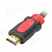 V1.4 HDMI Male to Mini HDMI Male Connection - Red + Black (5M)