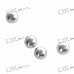 6mm BB Silver Plastic Bullets (1000-Pack)