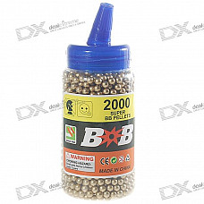6mm BB Gold Plastic Bullets (2000-Pack)