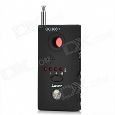 CC308+ Rechargeable Wireless Full-Range All-Round GPS Signal Detector - Black