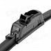 Merdia WIPER1S24 Universal 24" Auto Car Windshield Bracketless Wiper Blade - Black