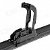 Merdia WIPER1S16 Universal 16" Auto Car Windshield Bracketless Wiper Blade - Black