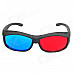 ReeDoon 9868 Anaglyphic Blue + Red 3D Glasses - Red + Blue + Black